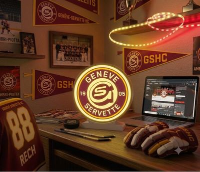 Lampada Servette hockey