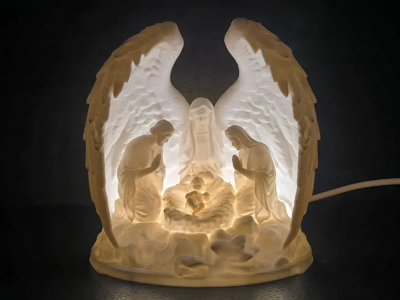 Presepio luminoso