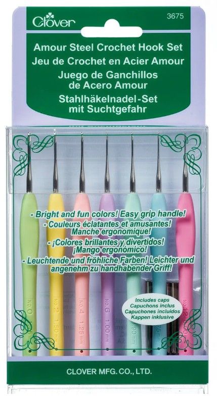 Amour Steel Crochet Hook Set