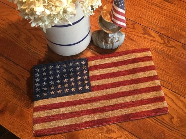 48 Star Flag ~ Small Punch Needle Pattern