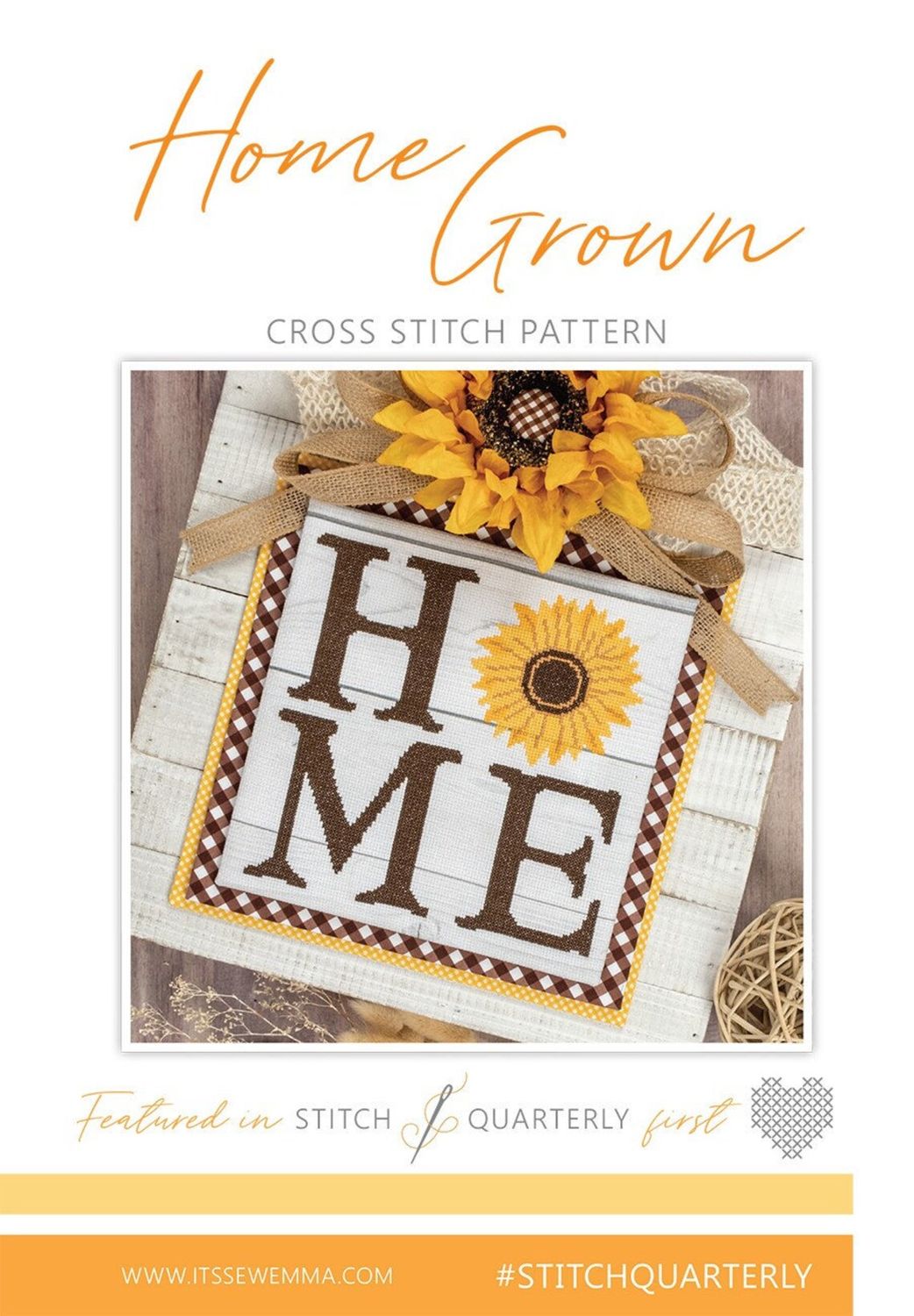 Home Grown Cross Stitch Pattern