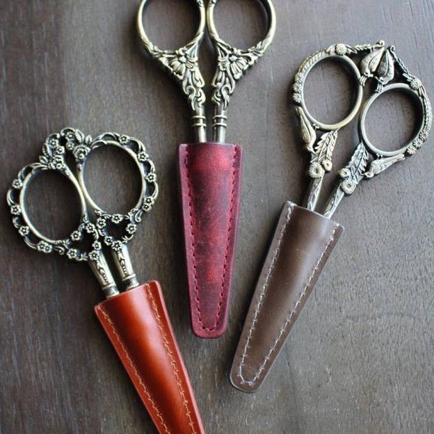 Leather Scissor Sheath
