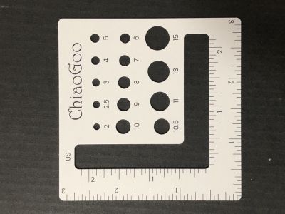 CG 3" Swatch/Needle gauge