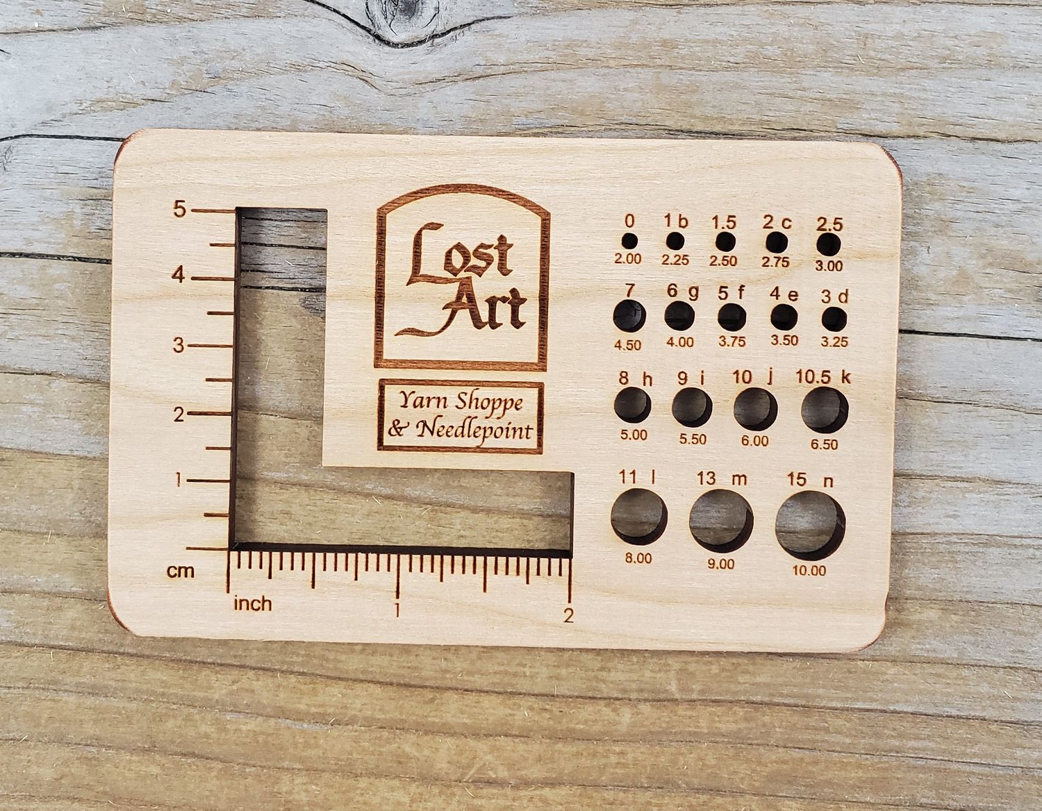 Lost Art Needle Gauge/WPI
