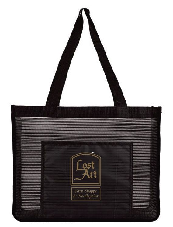 Lost Art Black Tote Bag