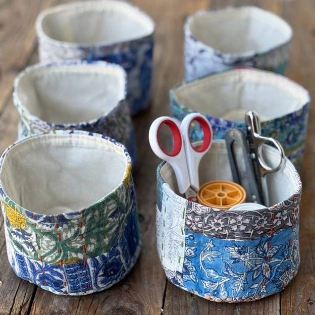 Patchwork Soft Cozie Container