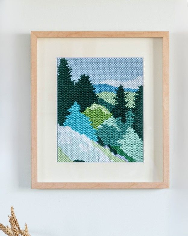 Mountain Spring Needlepoint Kit
