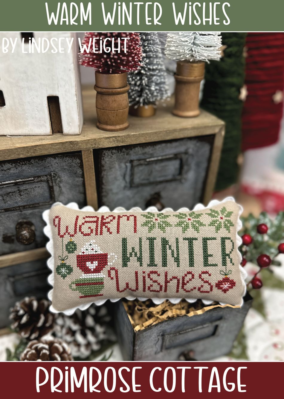 Warm Winter Wishes Cross Stitch Pattern