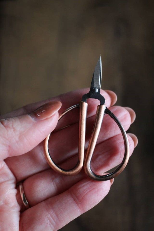 Mini Bonsai Snips, Color: Antique Copper