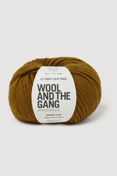 WATG Lil' Crazy Sexy Wool, Color: Bronzed Olive