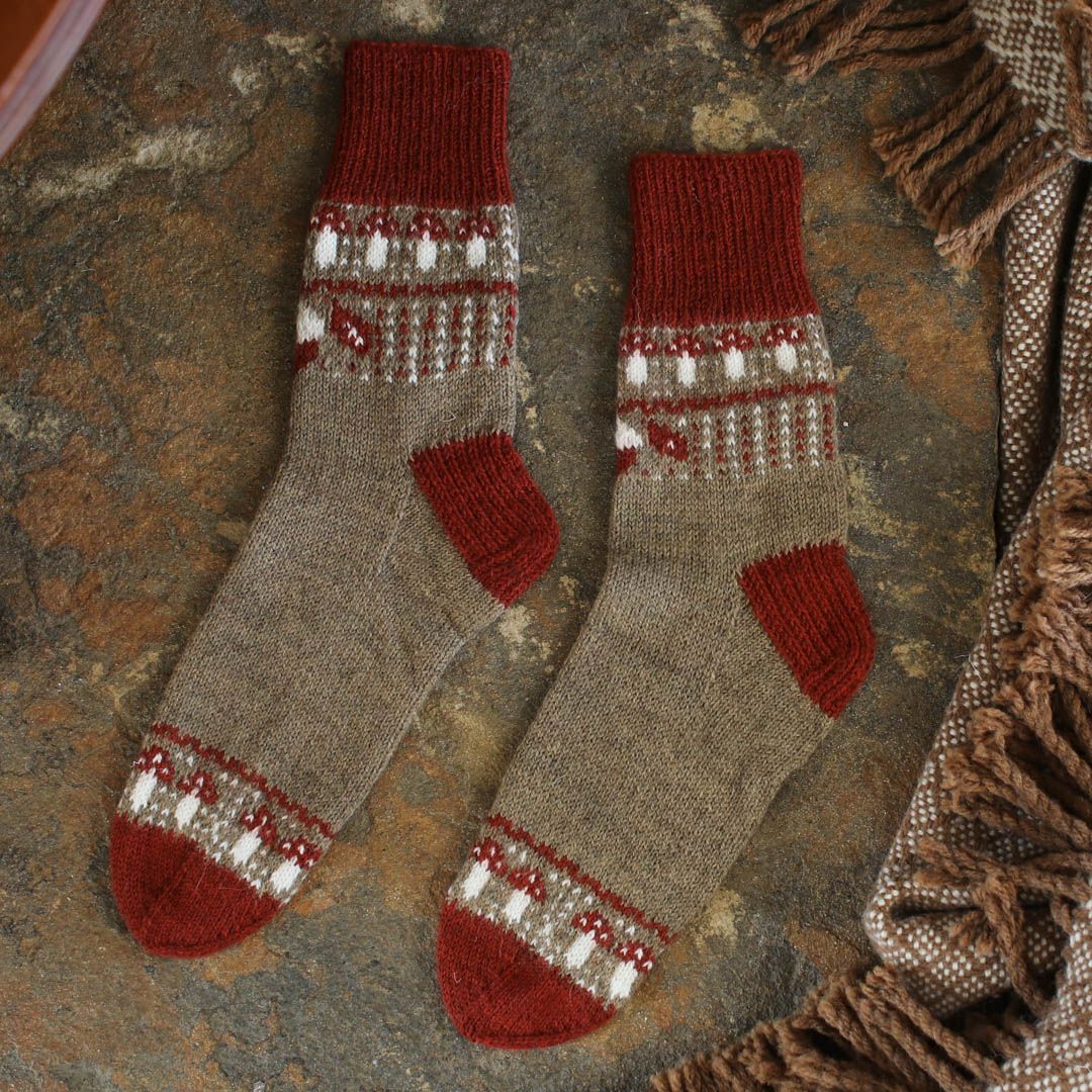 One Sock Colorwork Kit, Title: Autumn