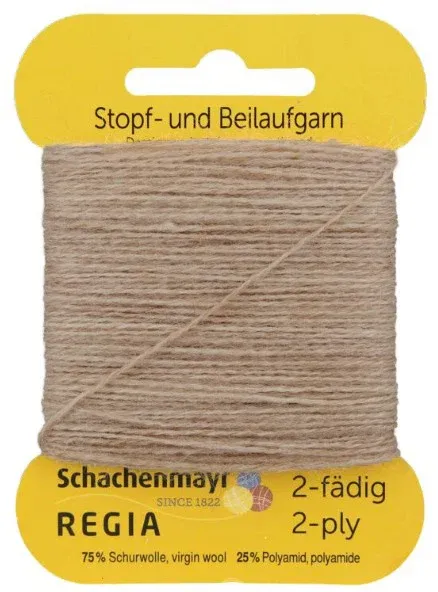 Regia 2-Ply Reinforcement Thread, Color: 0017 Camel