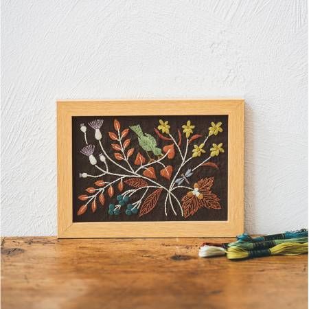 Four Seasons Embroidery Kit, Title: Autumn