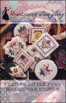 Festive Little Fobs XS Pattern, Title: Americana