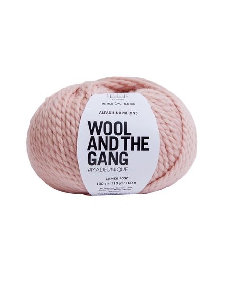 WATG Alpachino Merino, Color: Cameo Rose