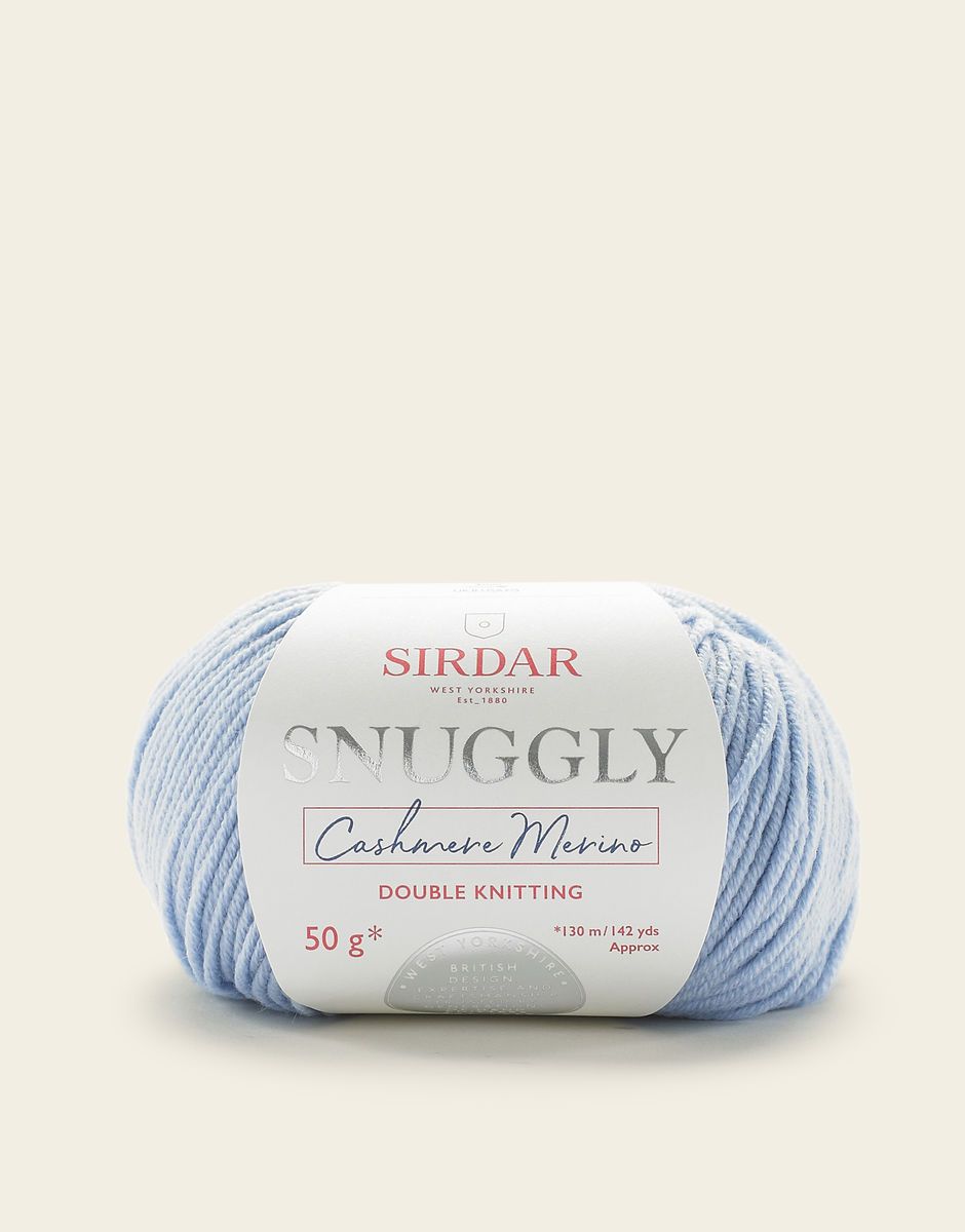 Snuggly Cashmere Merino, Color: Baby Blue