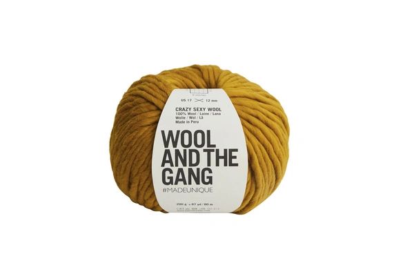 WATG Crazy Sexy Wool, Color: Bronzed Olive