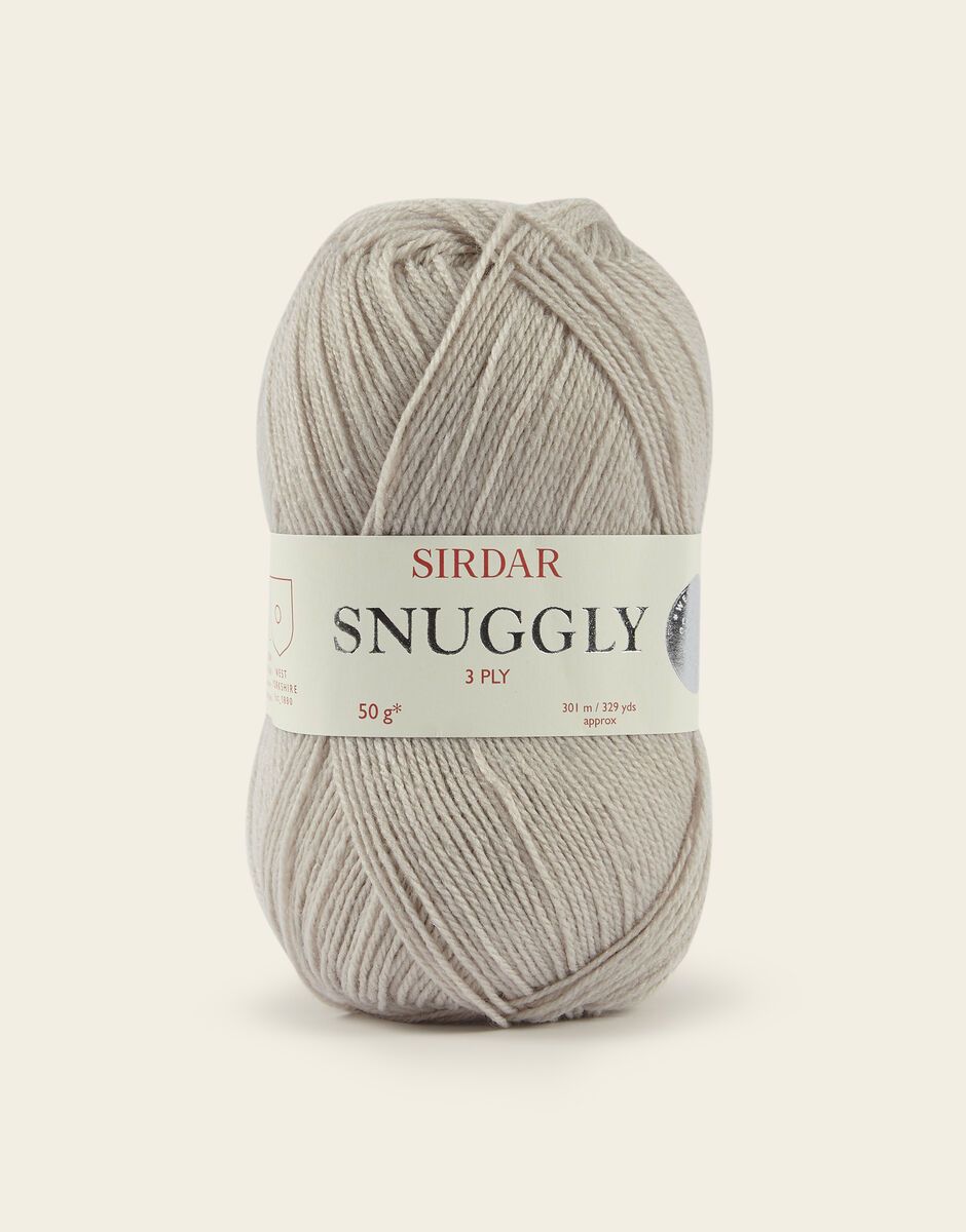 Snuggly 3 Ply, Color: Biscuit