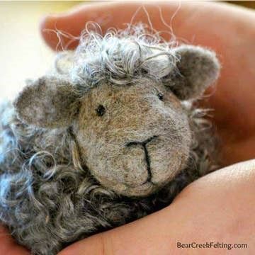 Needle Felting Kit - Shepherd Ind., Title: Black Sheep