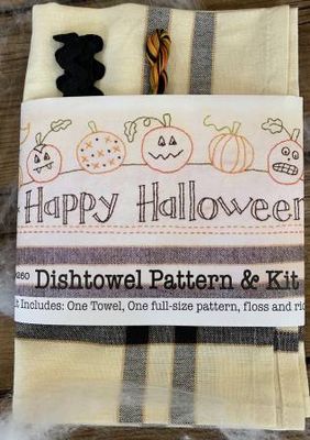 Dishtowel Embroider Kit