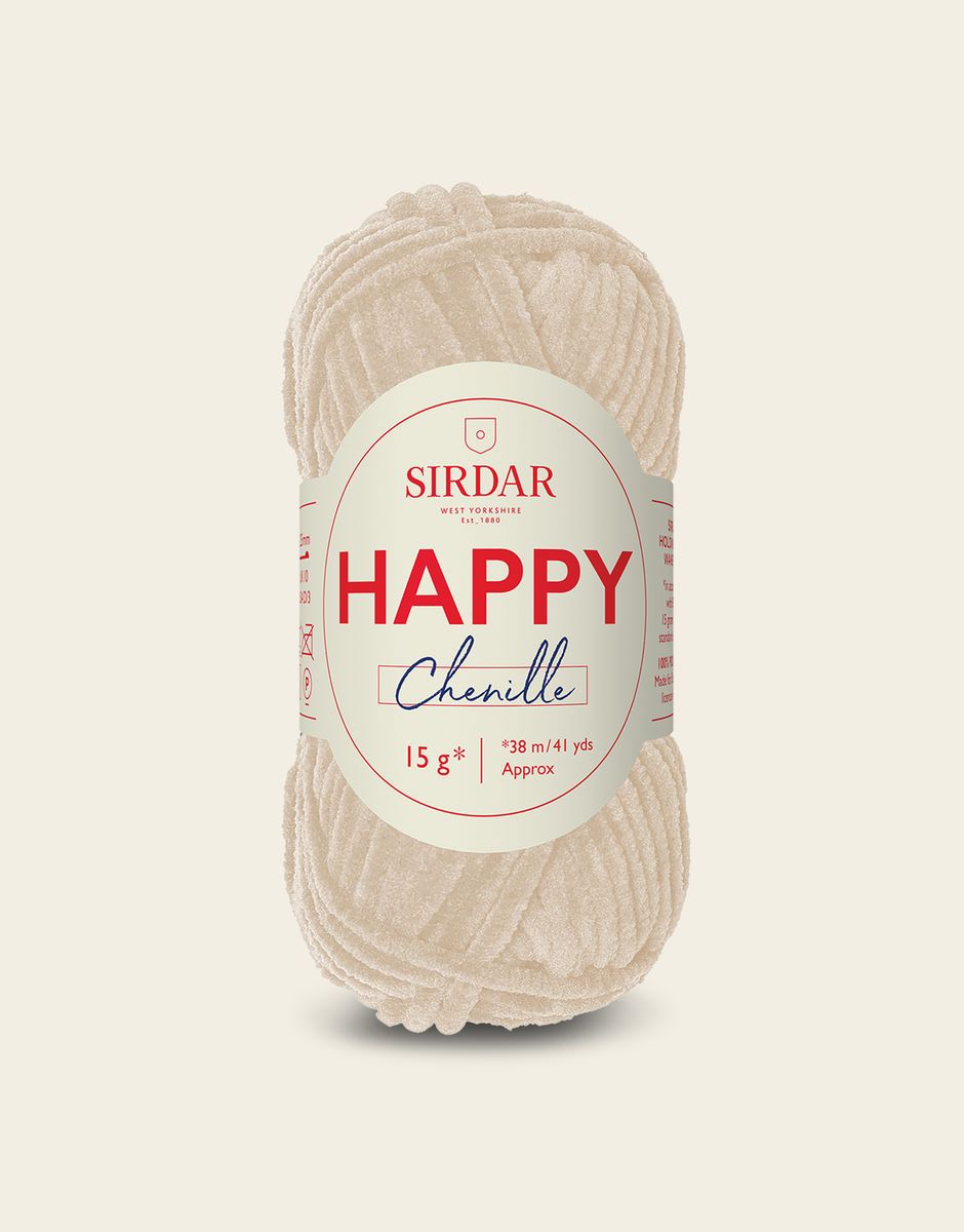Happy Chenille, Color: 0010 Frothy