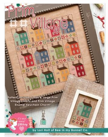 Cross Stitch Pattern - ISE, Title: 412 Prim Village