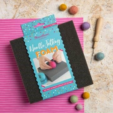 Needle Felting Supplies, Title: Needle Felting Foam Block