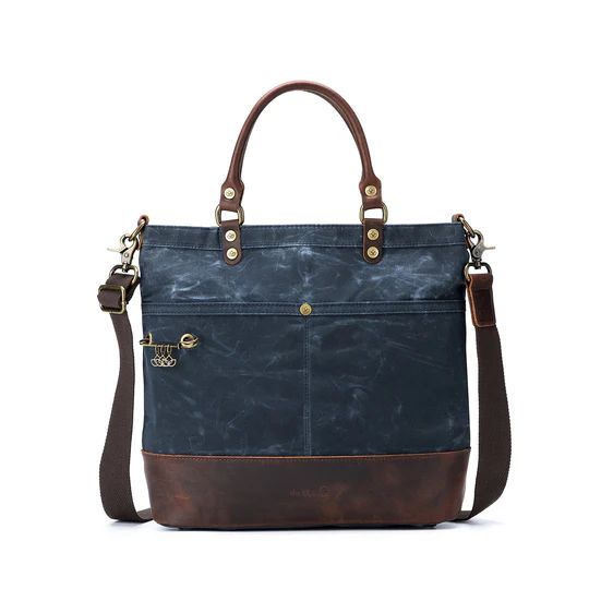 Maker's Canvas Tote, Color: Blue