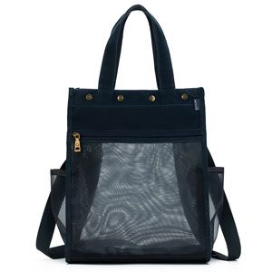 Maker's Tall Mesh Tote, Color: Blue