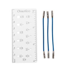 CG X-Flex Blue Cables, Size: 2"