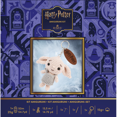 Harry Potter Amigurumi Kit, Design: Dobby