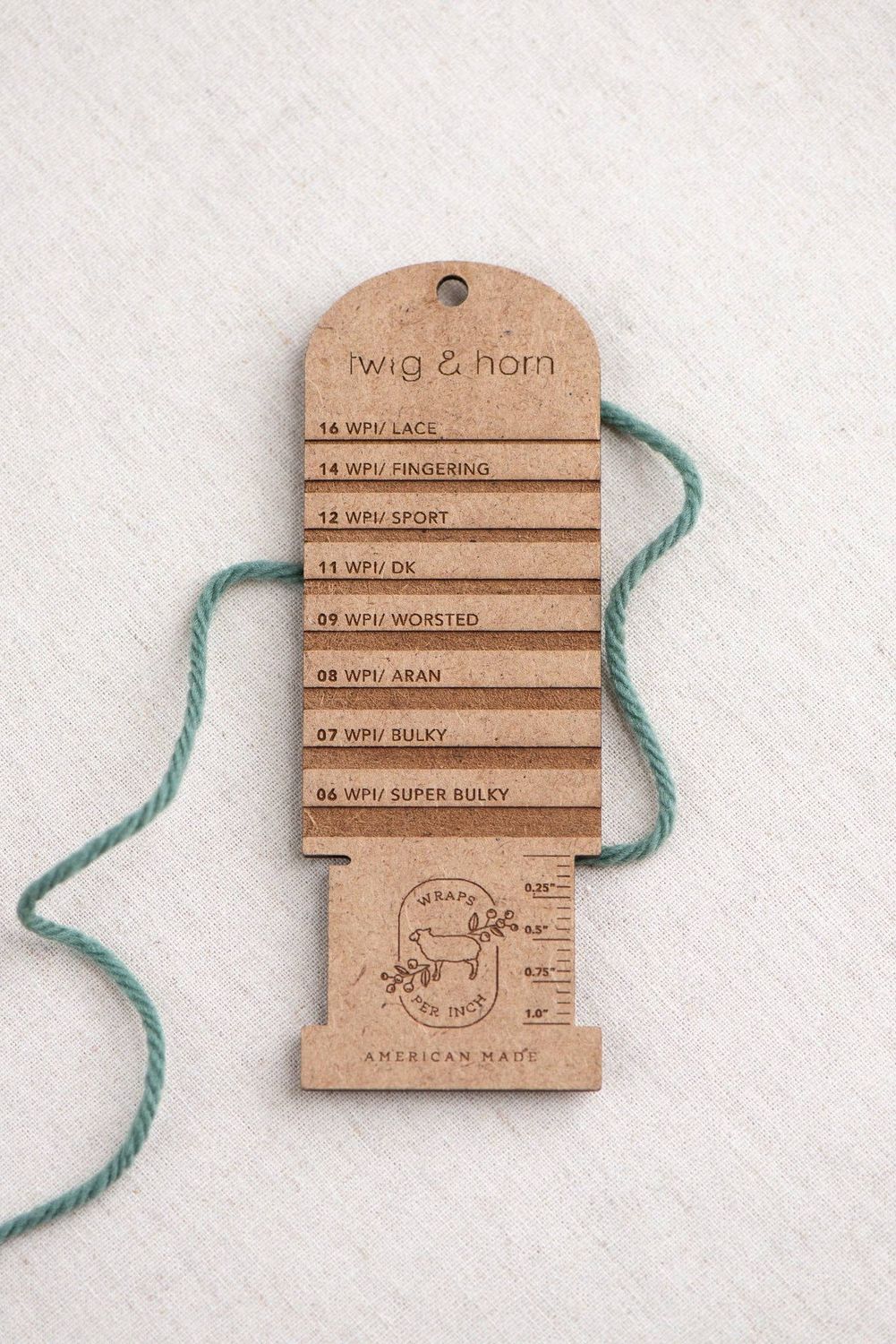 Wraps Per Inch Tool