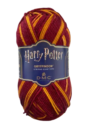 Harry Potter Scarf Yarn, Color: Gryffindor