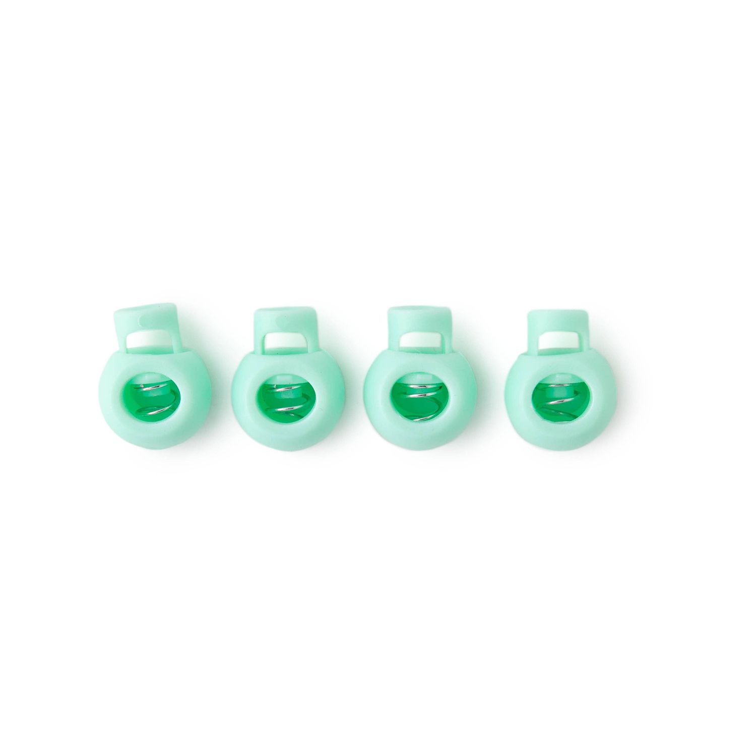 Cable Locks - Circular Needle Cord Stops, Color: Seafoam, Size: Large (up to US 10.5)