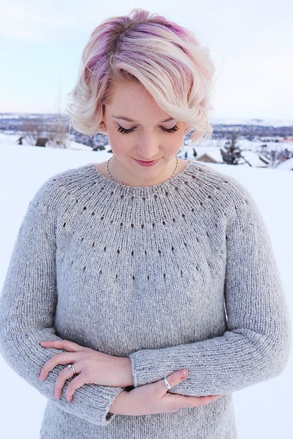 Knitting My First Sweater