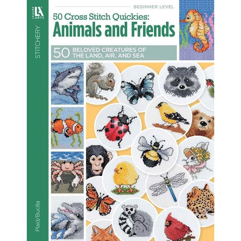 50 Cross Stitch Quickies Animals and Friends By Plaid