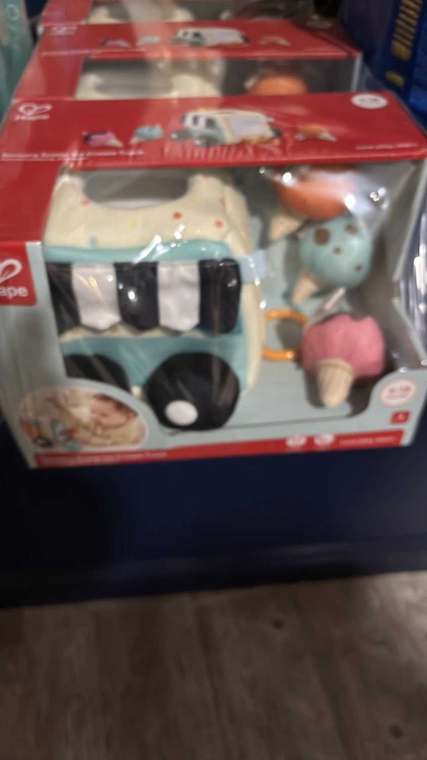 Sensory scoop ice cream truck