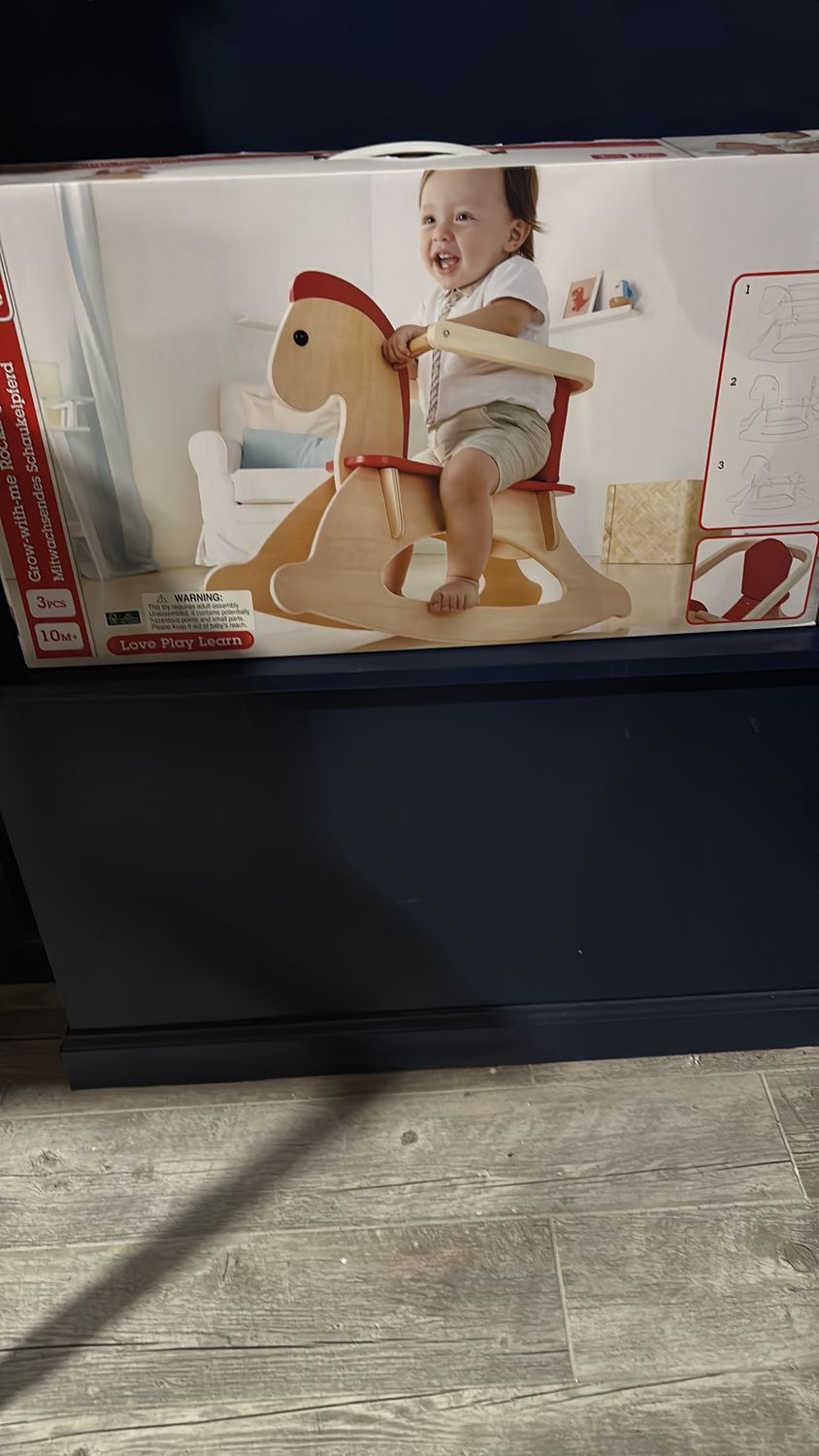 Grow with me rocking horse