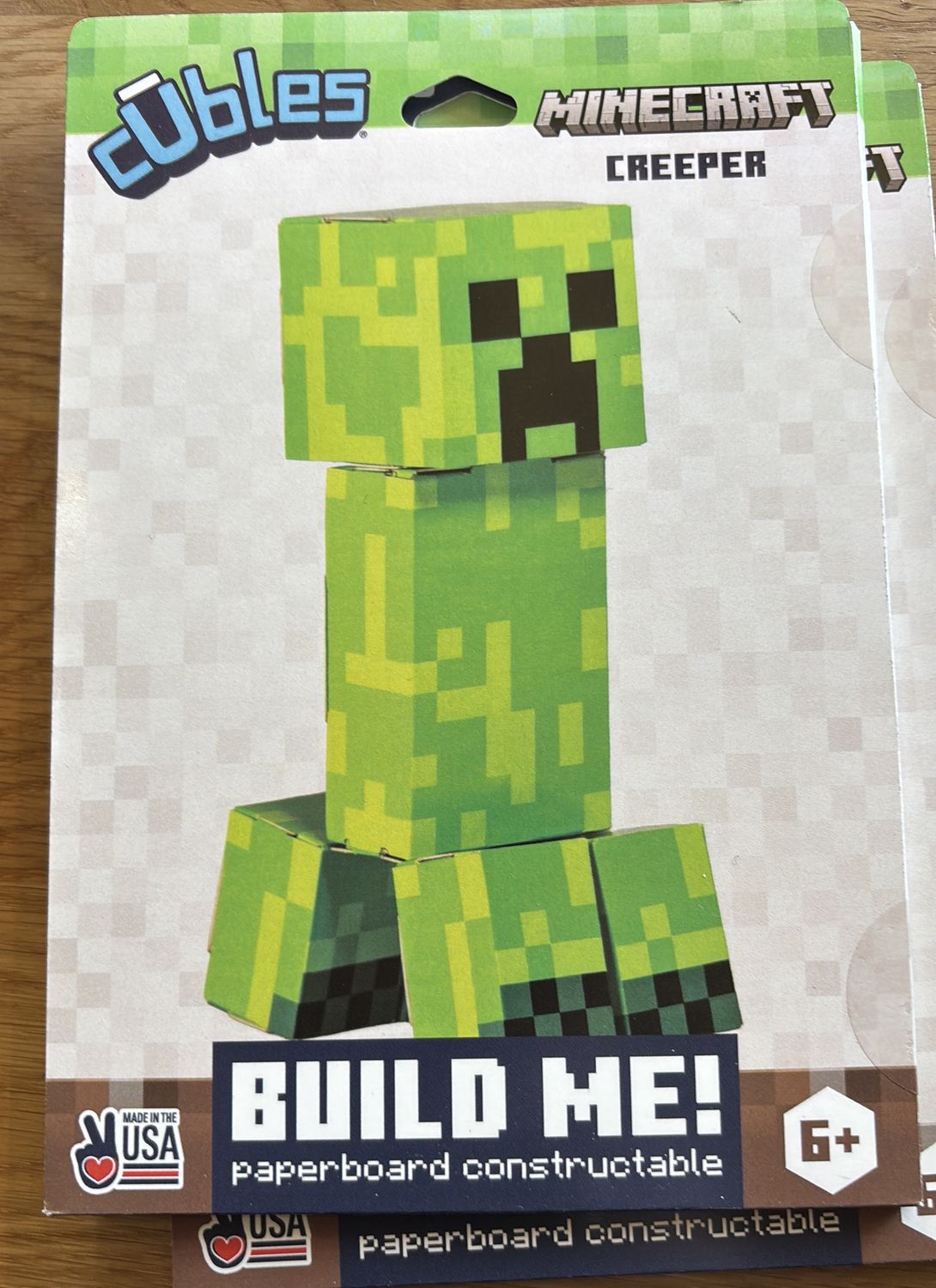 Cubles Minecraft creeper 