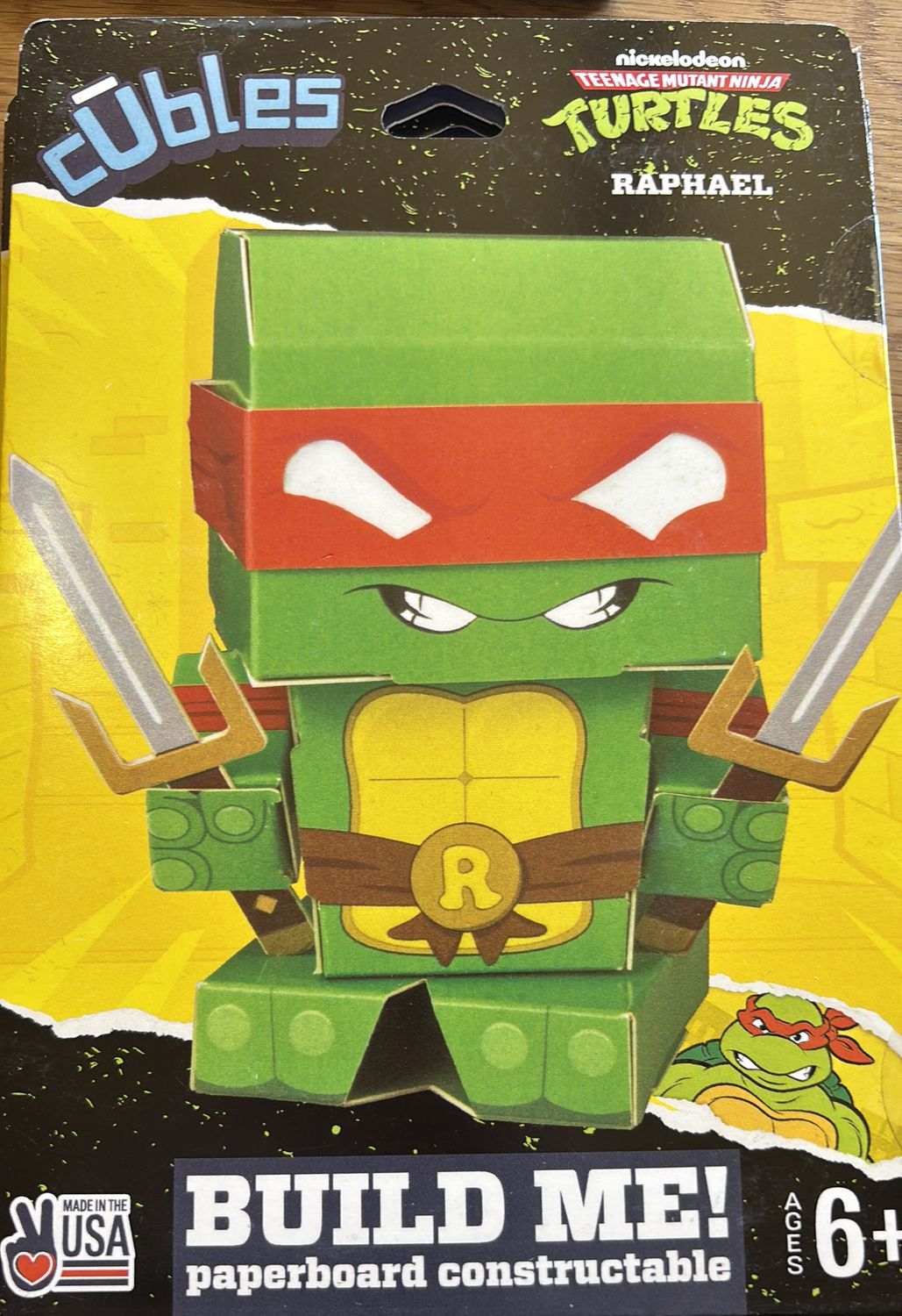 Cubles Raphael ninja turtle 
