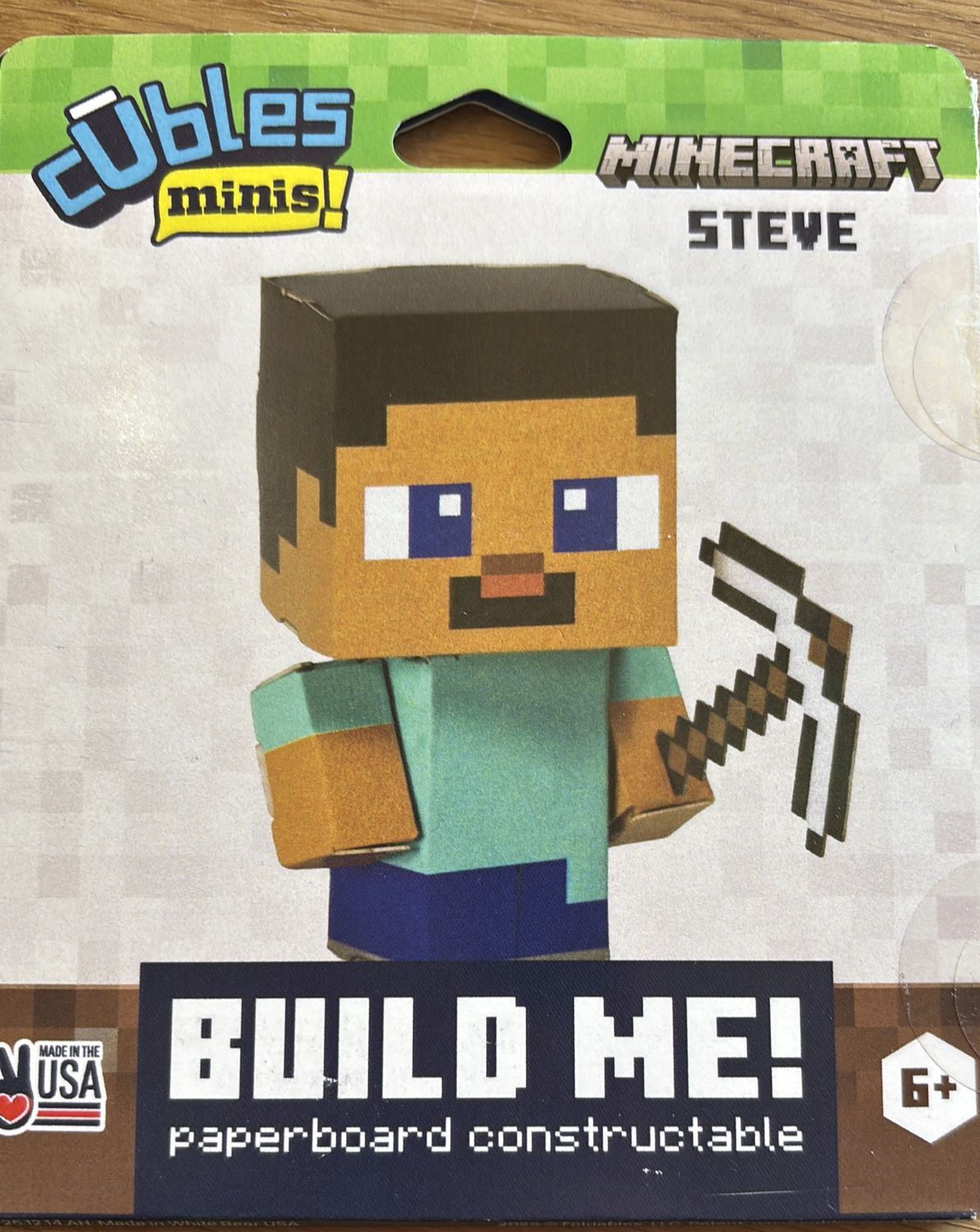 Cubles mini Steve Minecraft 