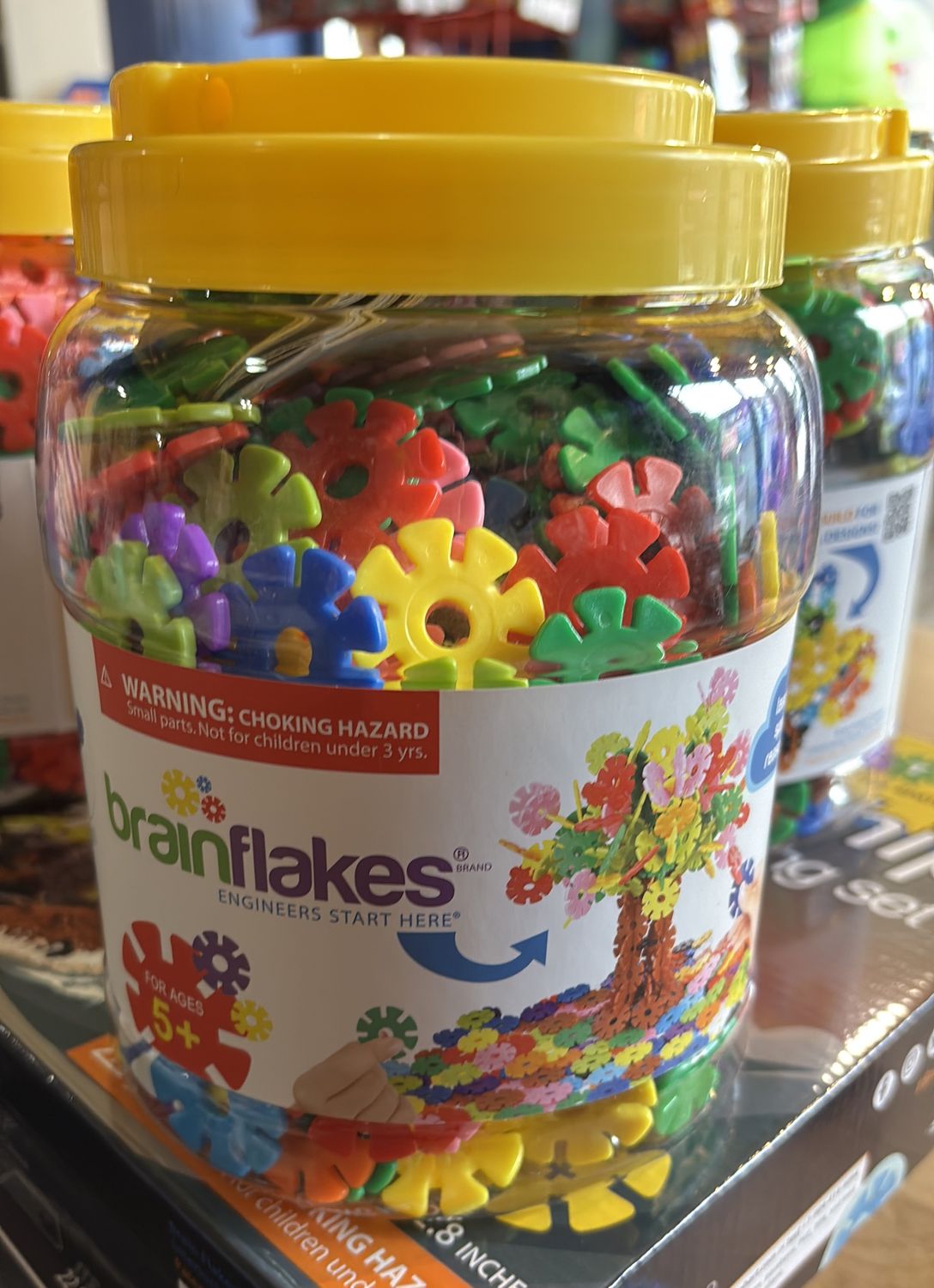 Brain flakes 500 piece jug