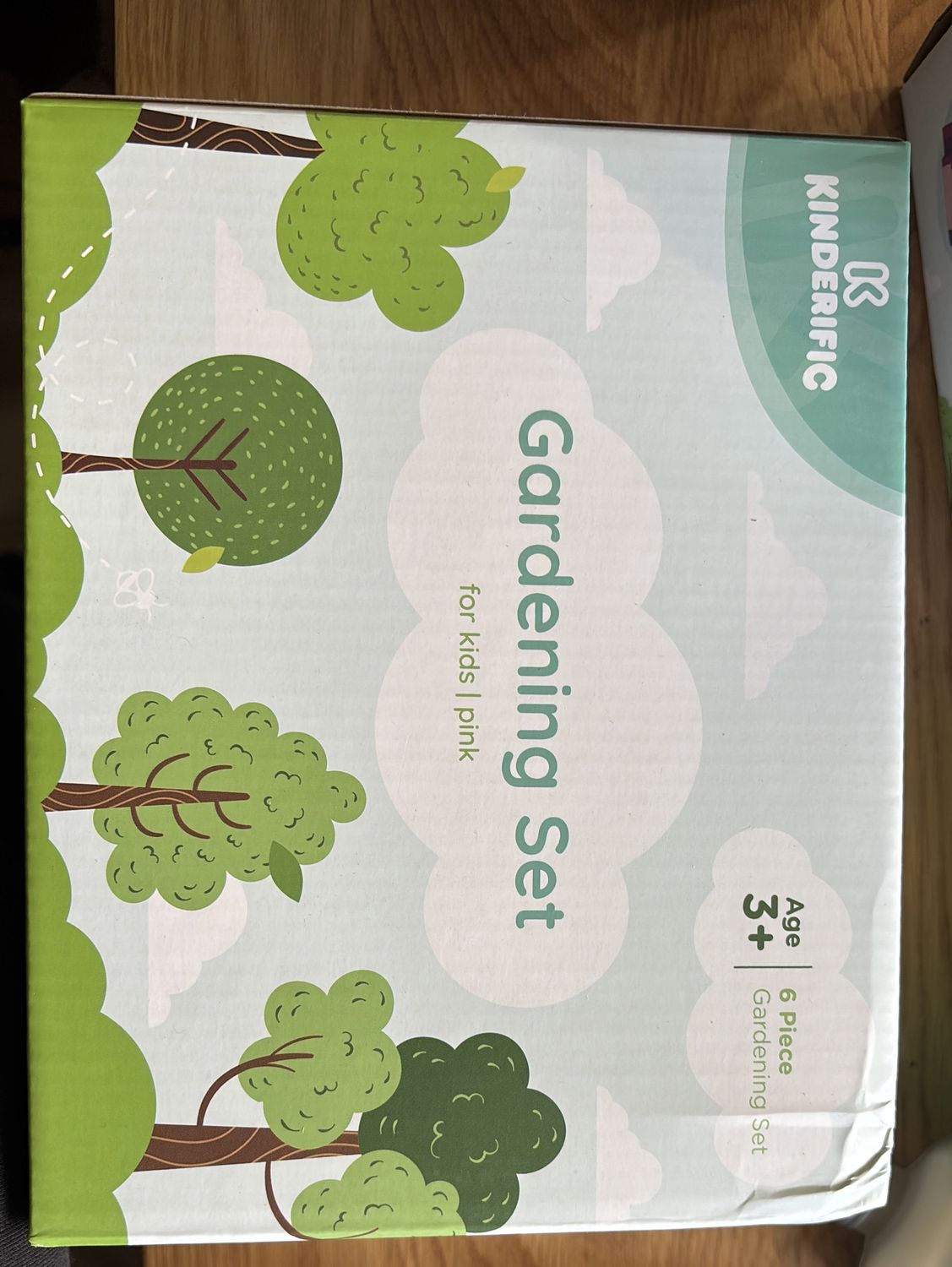 Kinderific pink gardening set