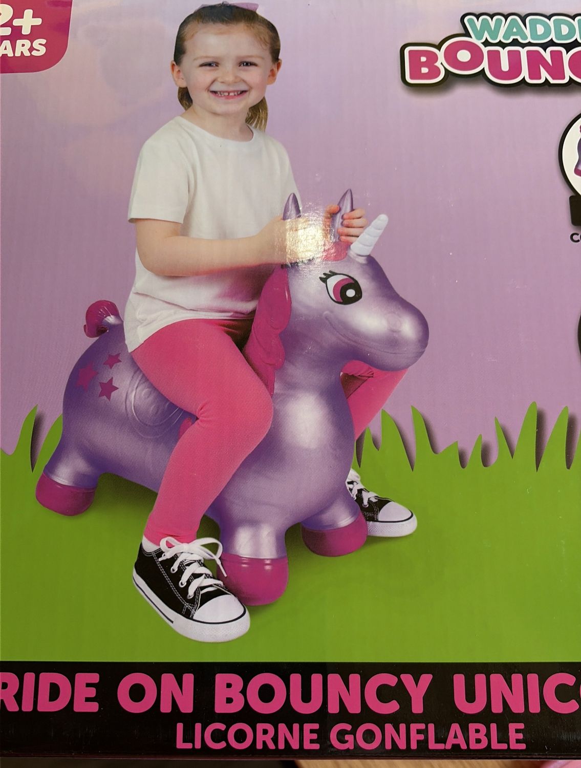 Waddle bouncer unicorn 