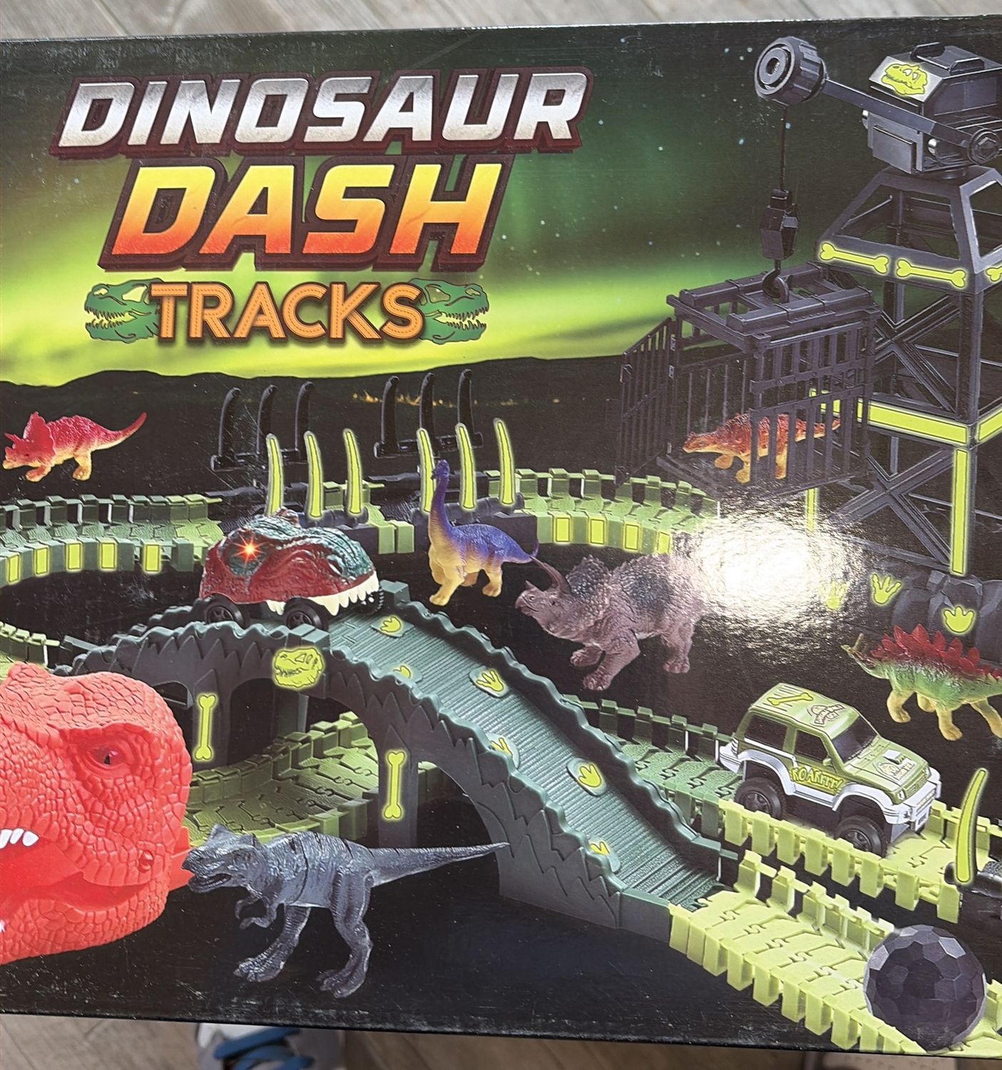 Dino dash tracks 