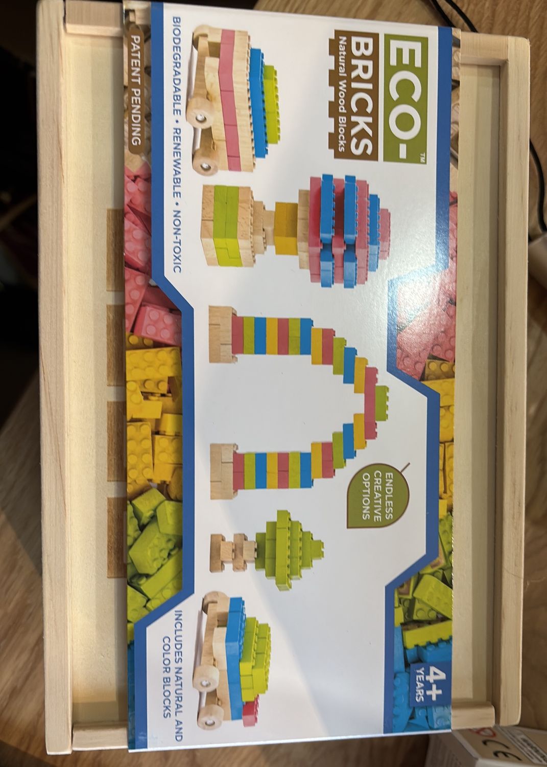 Eco bricks 109 piece color 