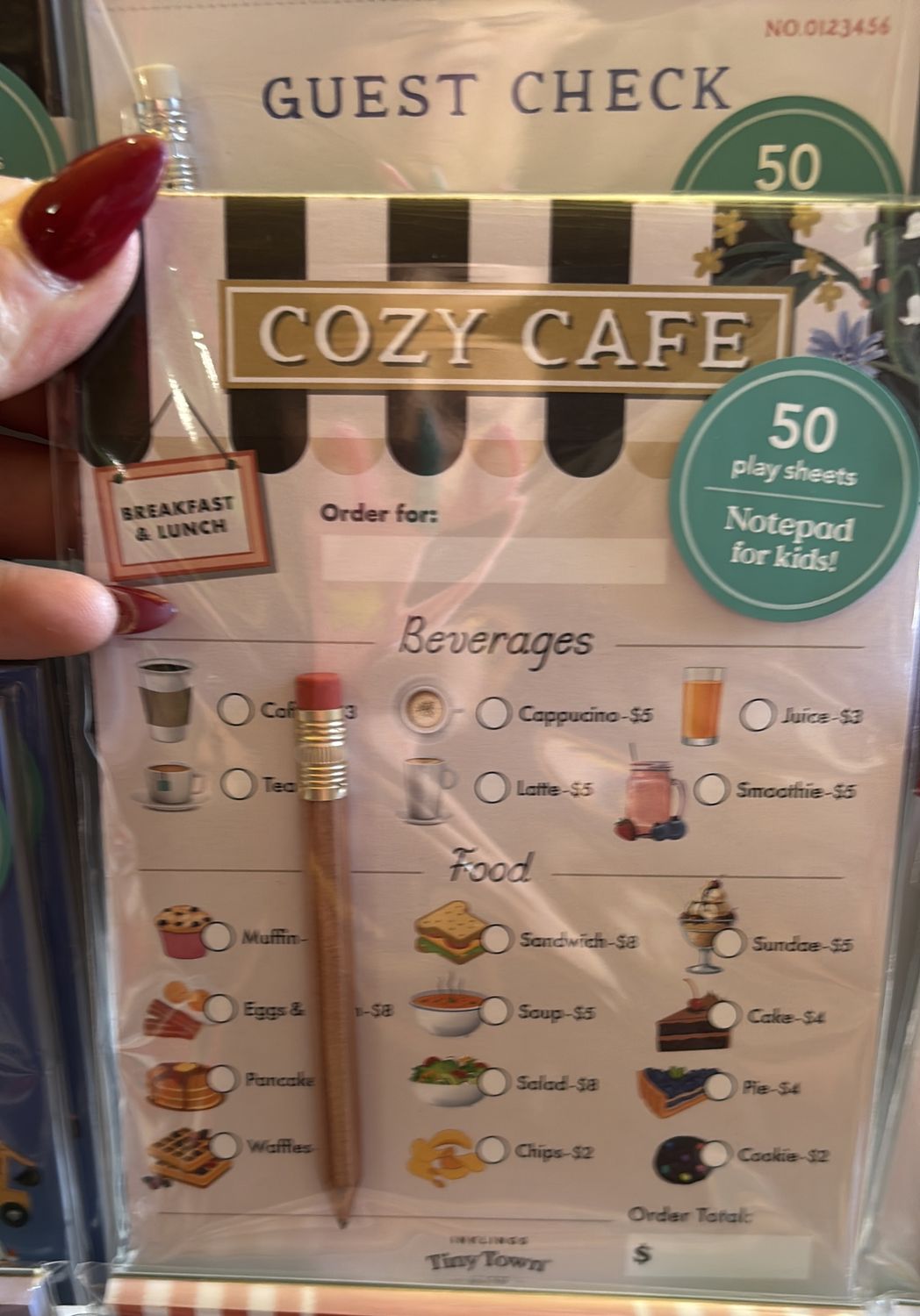Inklings cozy cafe pad 