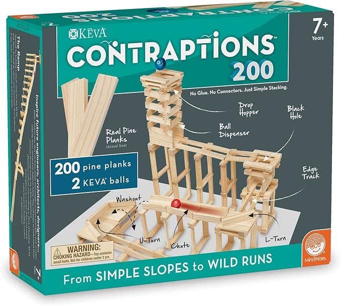 KEVA Contraptions: 200 Plank Set