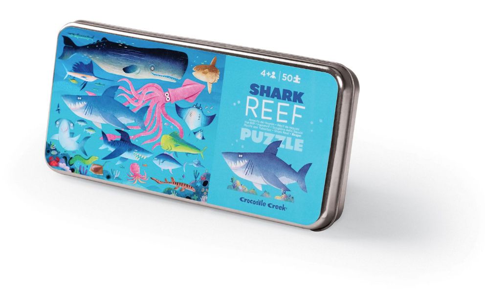 50-Piece Tin Puzzle - Shark Reef