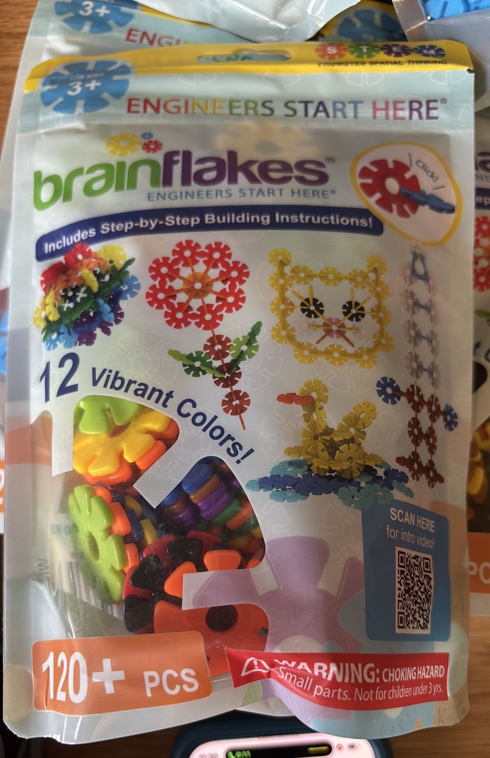 Brain flakes 120 piece 